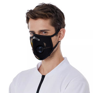 Face Mask with Double Valves