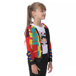 Load image into Gallery viewer, All-Over Print Kid&#39;s Zip-up Hoodie With Patch Pocket
