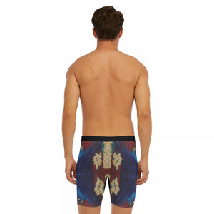 All-Over Print Men's Long Boxer Briefs