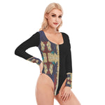 Load image into Gallery viewer, LeeOn` O-neck Long Sleeve Bodysuit
