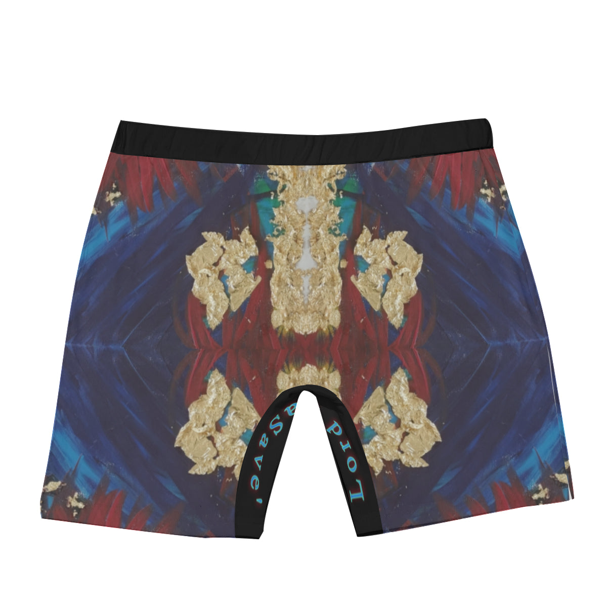 All-Over Print Men's Long Boxer Briefs