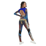 Load image into Gallery viewer, Lamii Sport Set With Backless Top And Leggings
