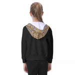 Load image into Gallery viewer, All-Over Print Kid&#39;s Zip-up Hoodie With Patch Pocket
