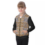 Load image into Gallery viewer, All-Over Print Kid&#39;s Zip-up Hoodie With Patch Pocket
