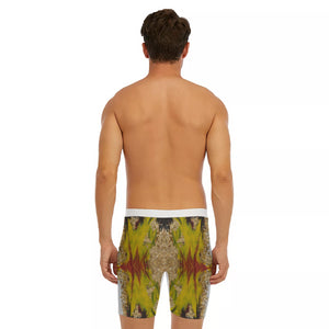 All-Over Print Men's Long Boxer Briefs