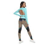 Load image into Gallery viewer, Nita Sport Set With Backless Top And Leggings
