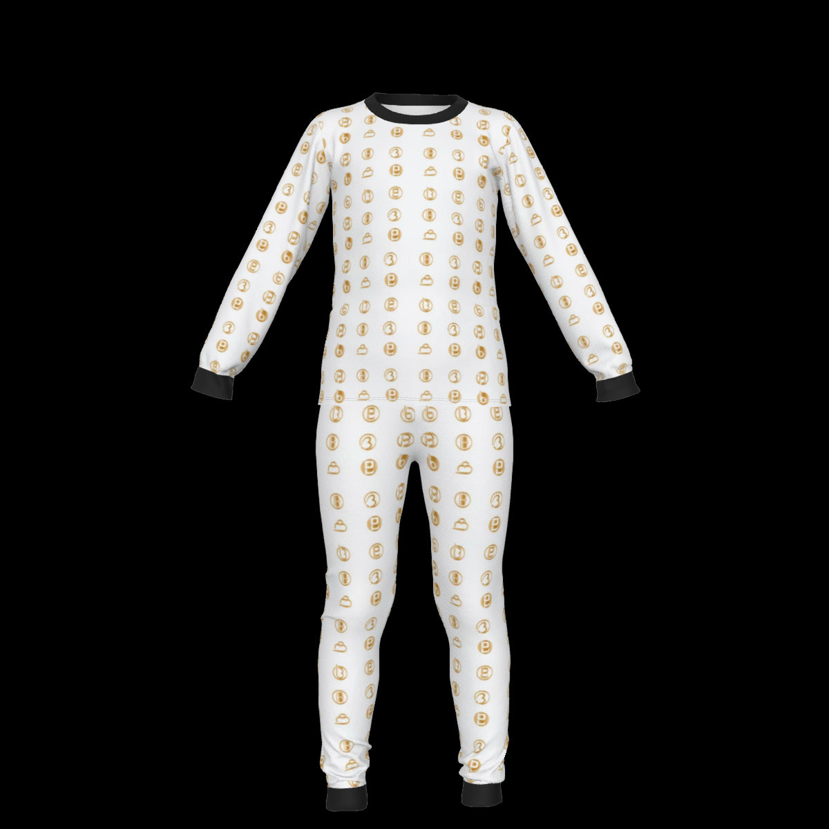 All-Over Print Kid's Pajamas Sets | Cotton