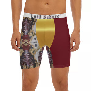 All-Over Print Men's Long Boxer Briefs