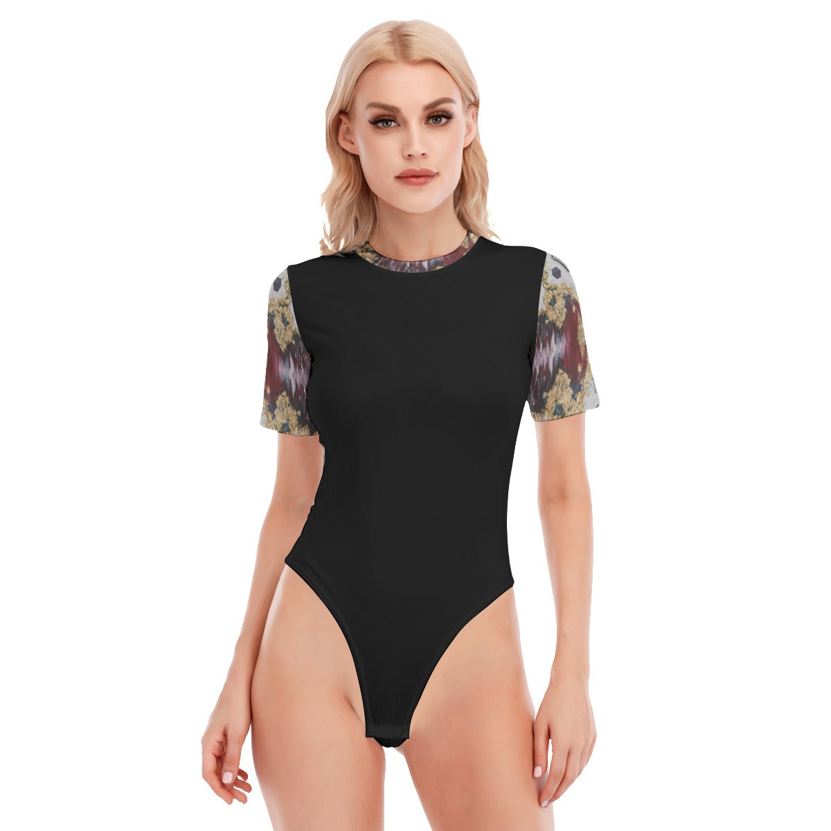 Savage O-neck Short Sleeve Bodysuit