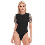 Load image into Gallery viewer, Savage O-neck Short Sleeve Bodysuit
