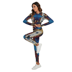 Lamii Sport Set With Backless Top And Leggings