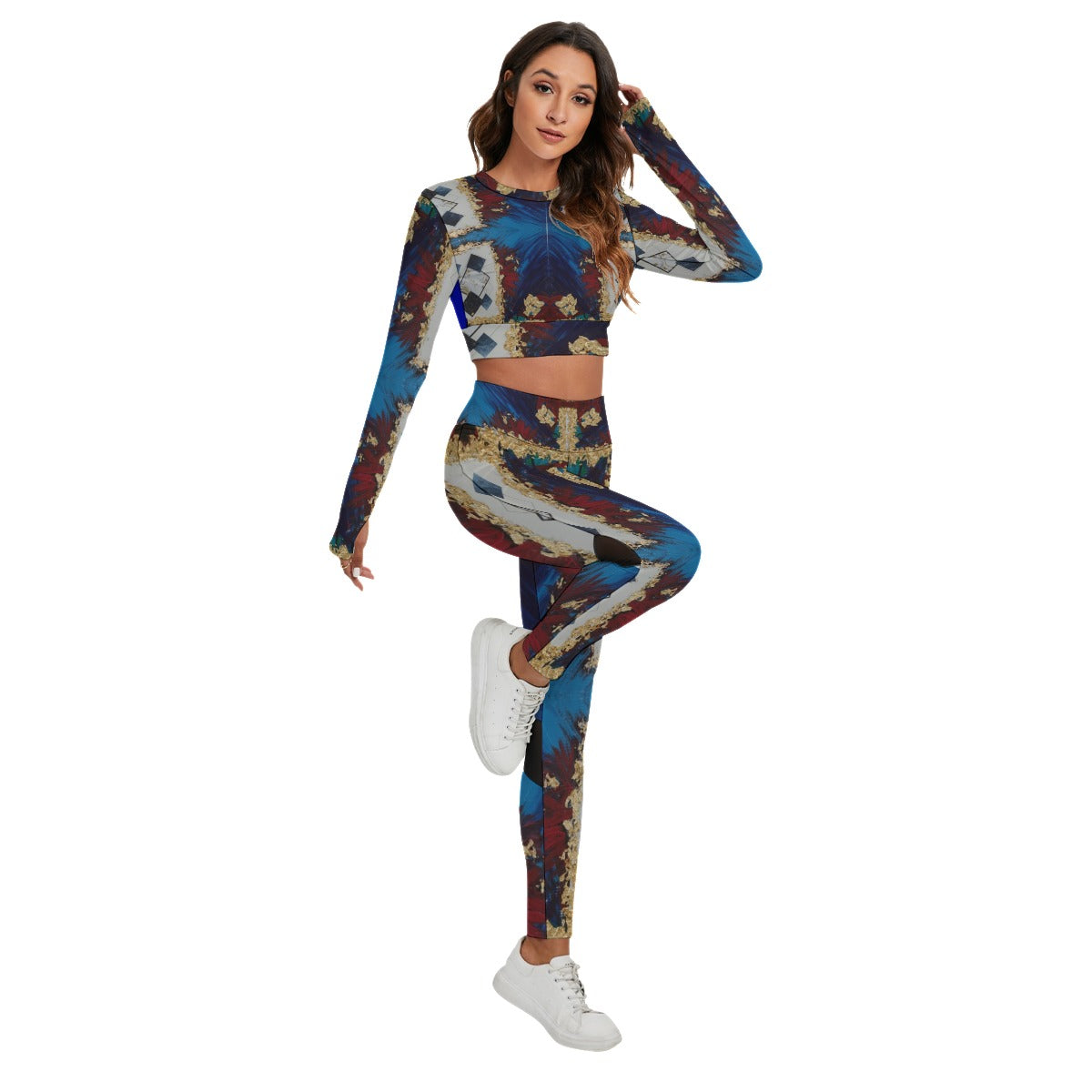 Lamii Sport Set With Backless Top And Leggings