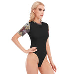 Load image into Gallery viewer, Savage O-neck Short Sleeve Bodysuit
