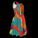 Load image into Gallery viewer, All-Over Print Kid&#39;s Sleeveless Vest Dress
