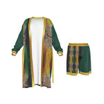 Load image into Gallery viewer, Trilogy Long Kimono Pajamas Suit
