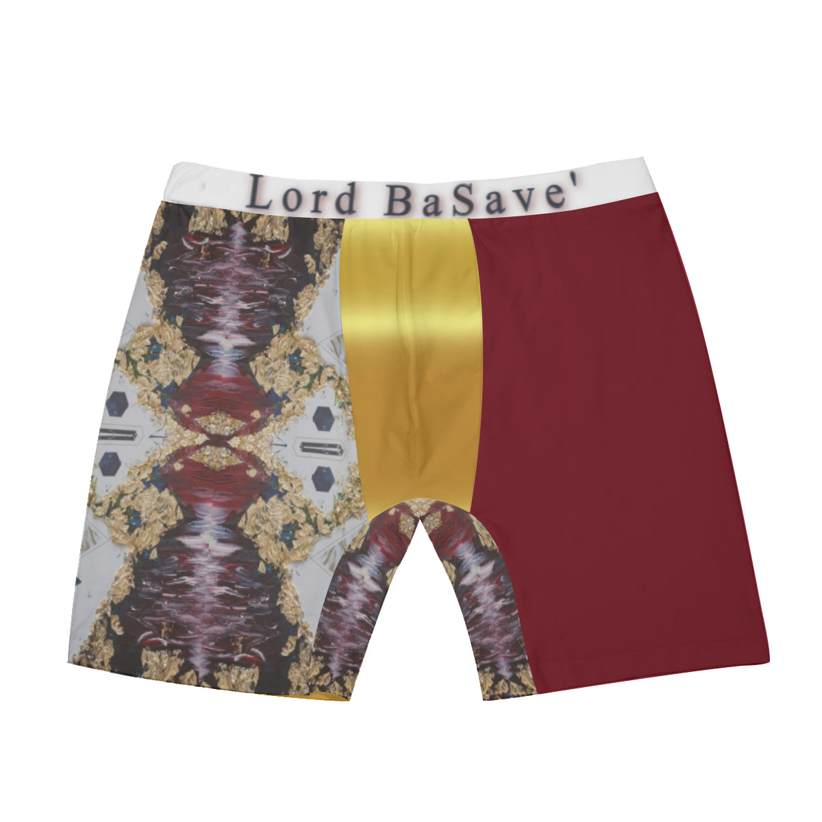 All-Over Print Men's Long Boxer Briefs