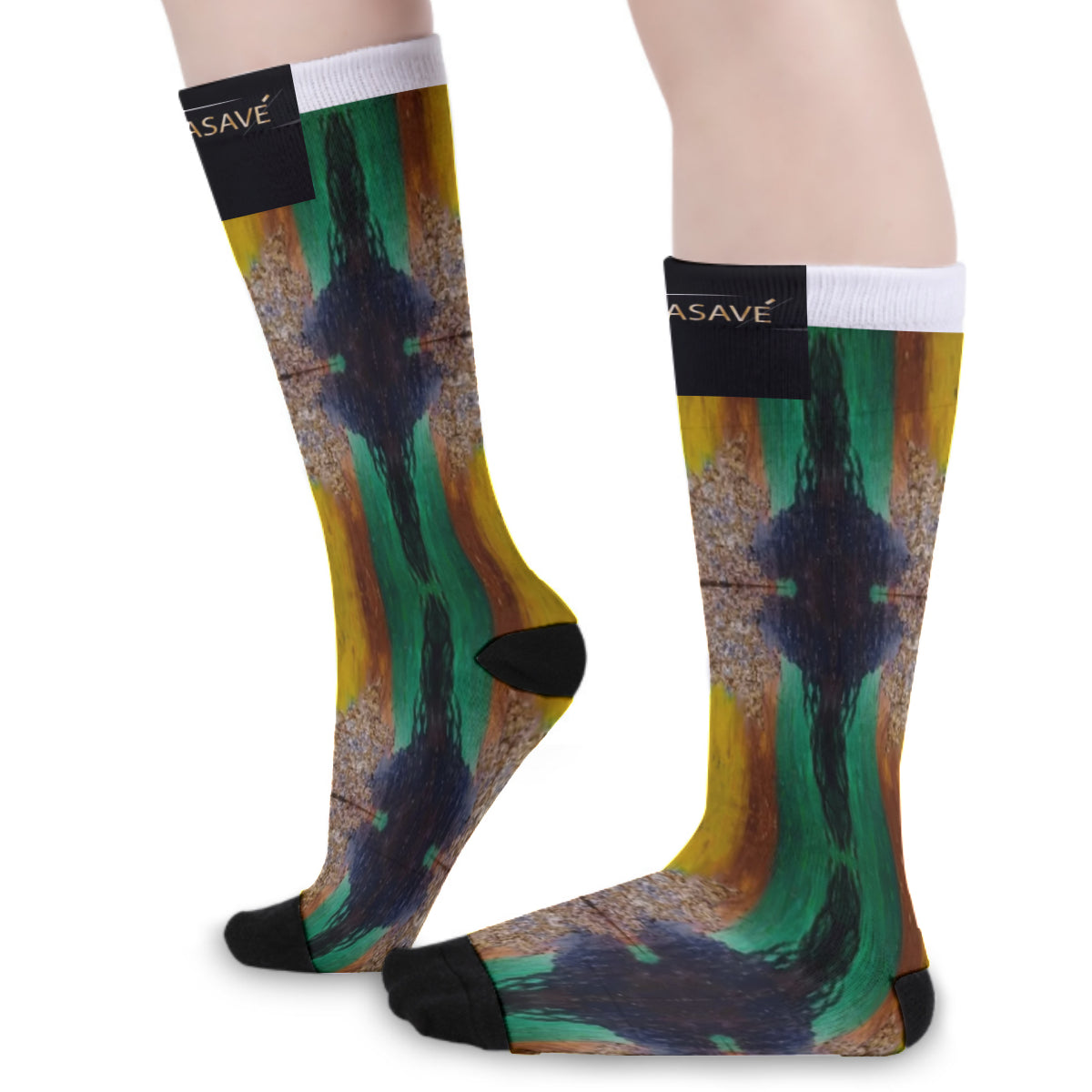 All-Over Print Unisex Long Socks Yew collection