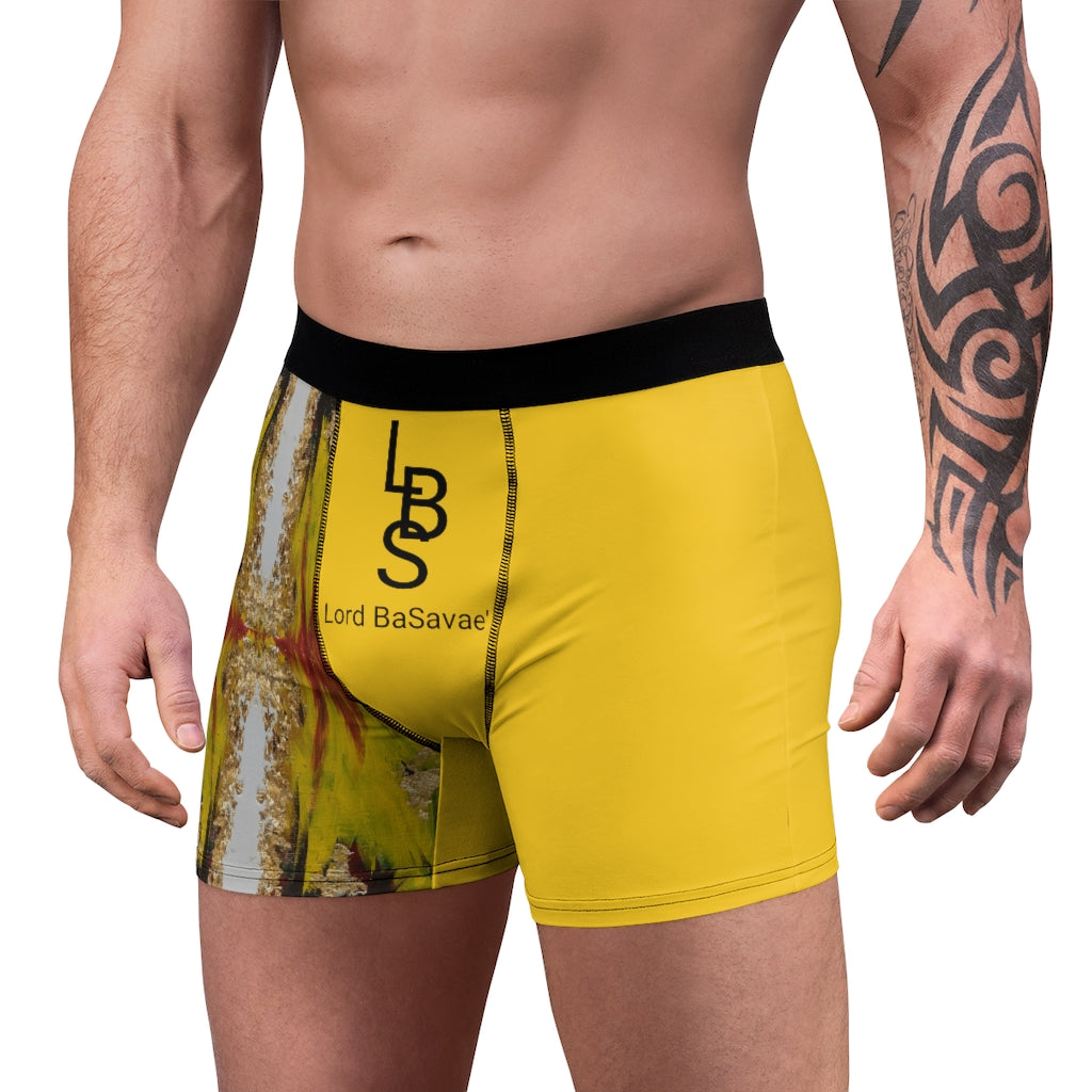 Apollo Men's Yellow Boxer Briefs